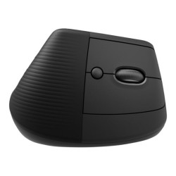 LOGITECH Lift for Business Vertical mouse ergonomic 6 buttons wireless Bluetooth 2.4 GHz Bolt USB receiver graphite