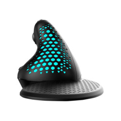 URBAN FACTORY ERGO PRO MAX Wireless Right Hand Mouse 2.4GHZ Bluetooth 5.0 Rechargeable 4000DPI Handrest redeal.fr