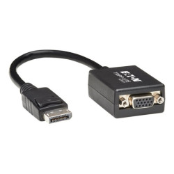 EATON TRIPPLITE DisplayPort to VGA Active Adapter Video Converter M/F 6p 15.24cm redeal.fr