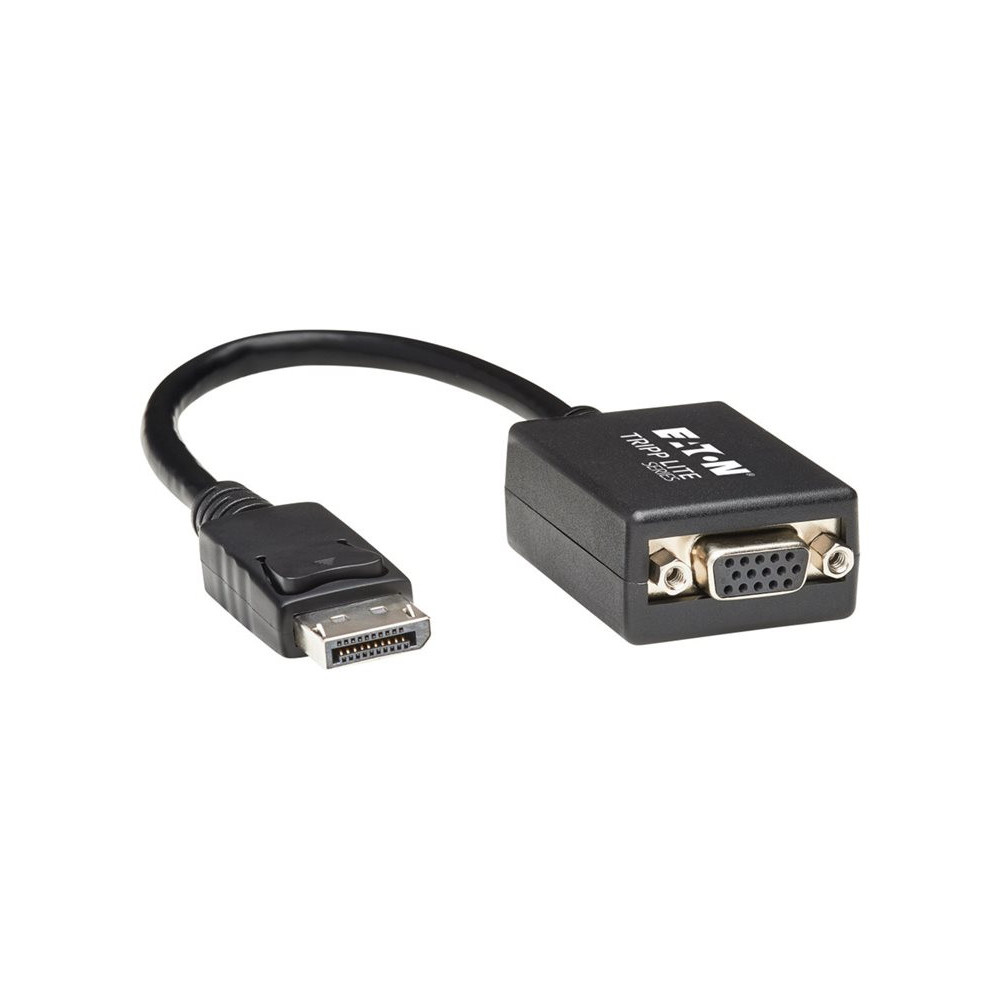EATON TRIPPLITE DisplayPort to VGA Active Adapter Video Converter M/F 6p 15.24cm redeal.fr