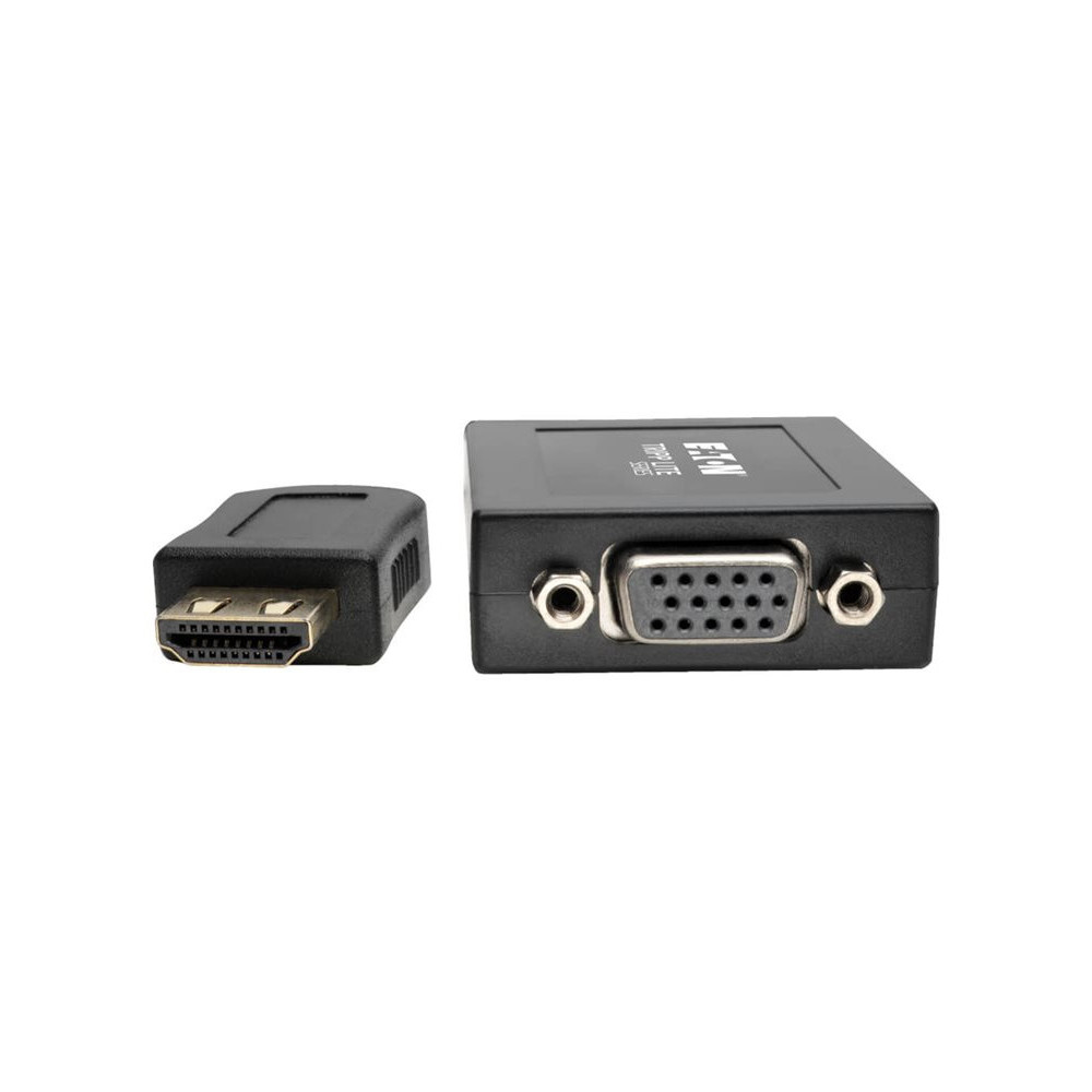 EATON TRIPPLITE HDMI to VGA with Audio Converter Cable Adapter for Ultrabook/Laptop/Desktop PC M/F 6-in. 15.24 cm