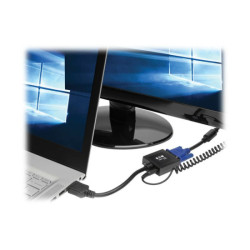 EATON TRIPPLITE HDMI to VGA with Audio Converter Cable Adapter for Ultrabook/Laptop/Desktop PC M/F 6-in. 15.24 cm