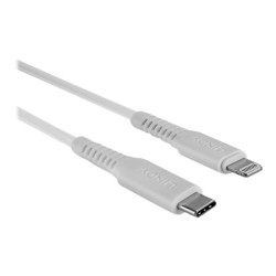 LINDY 3m USB C to Lightning Cable White redeal.fr