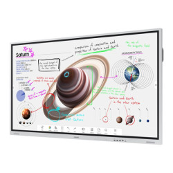 SAMSUNG WM75B Flip 4 75inch Touch Infrared UHD 3840x2160 16:9 300nit without glass 220nit with glass 16/7 3years