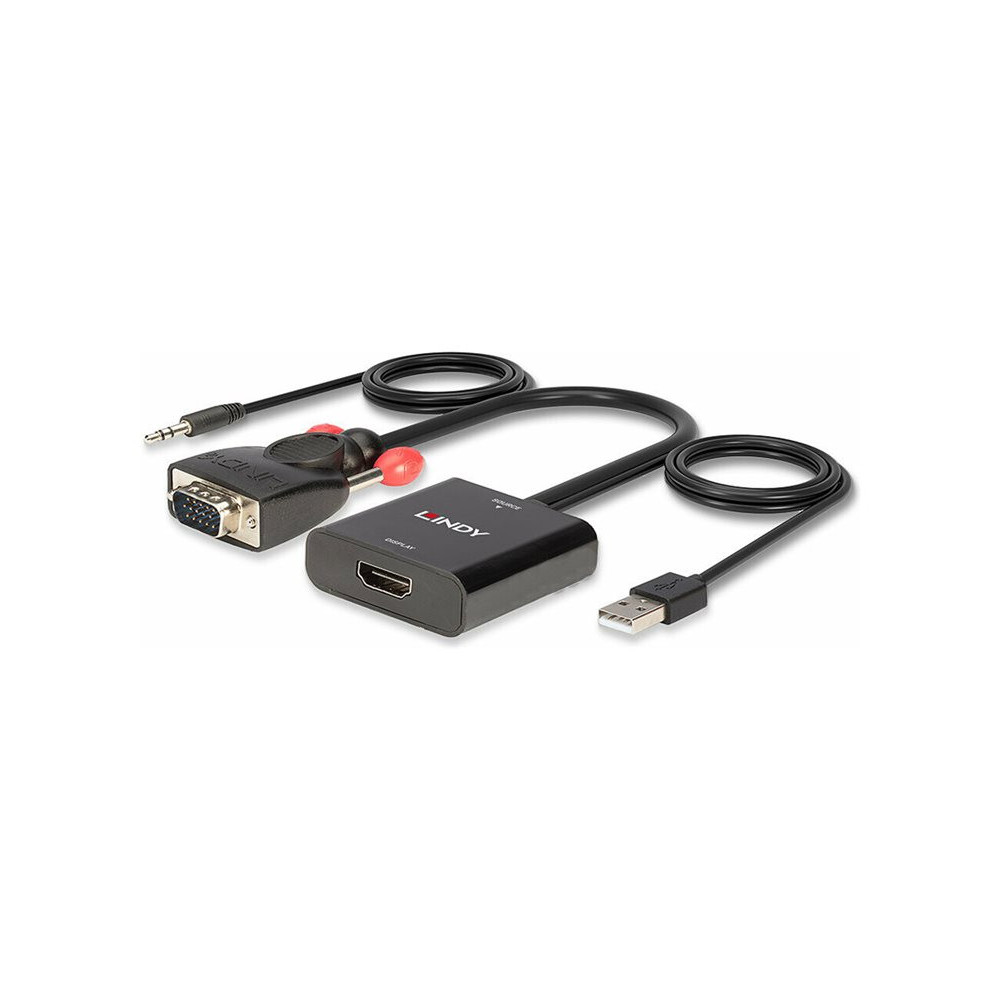 LINDY VGA & Audio to HDMI Converter redeal.fr