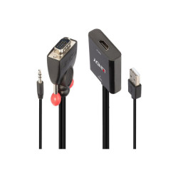 LINDY VGA & Audio to HDMI Converter redeal.fr