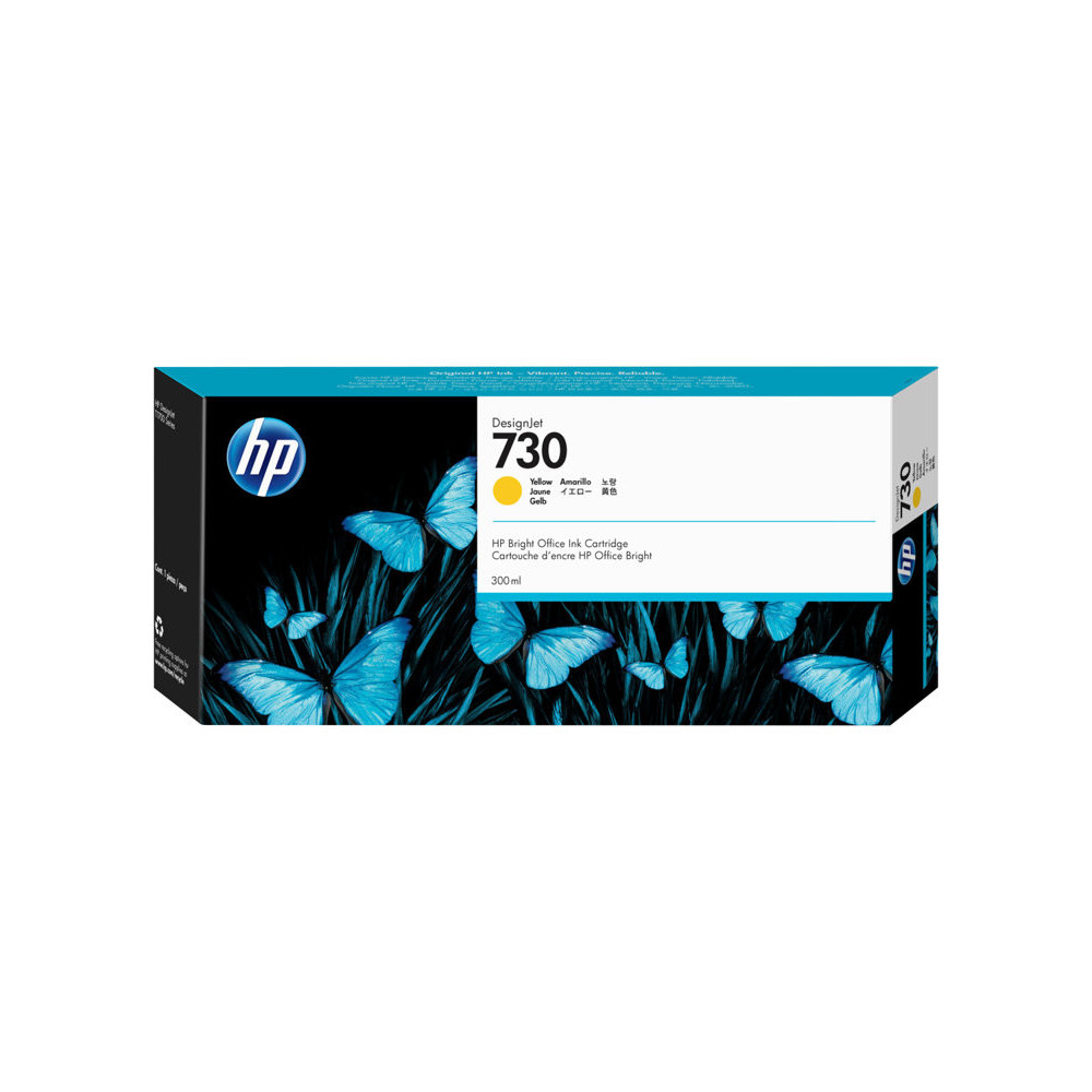 HP 730 300 ml Yellow Ink Cartridge