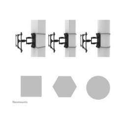 NEOMOUNTS WL40S-910BL16 Support de pilier pour écran 40-70p - orientable - diam. 25-100 cm redeal.fr