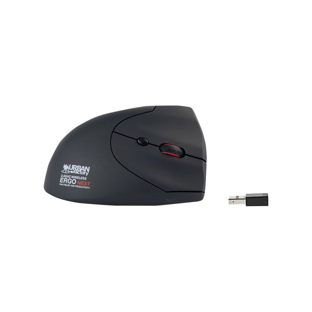 URBAN FACTORY Ergo Souris Sans Fil 2.4GHZ Droitier redeal.fr