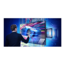 SAMSUNG QM55B-T 55p Wide 16:9 All-in-one Capacitive Touch 400nits 2x10W speakers HDMI USB WiFi VESA redeal.fr