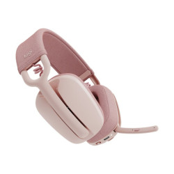 LOGITECH Zone Vibe 100 Headset full size Bluetooth wireless rose redeal.fr