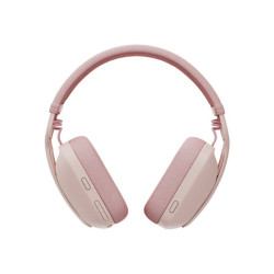 LOGITECH Zone Vibe 100 Headset full size Bluetooth wireless rose redeal.fr