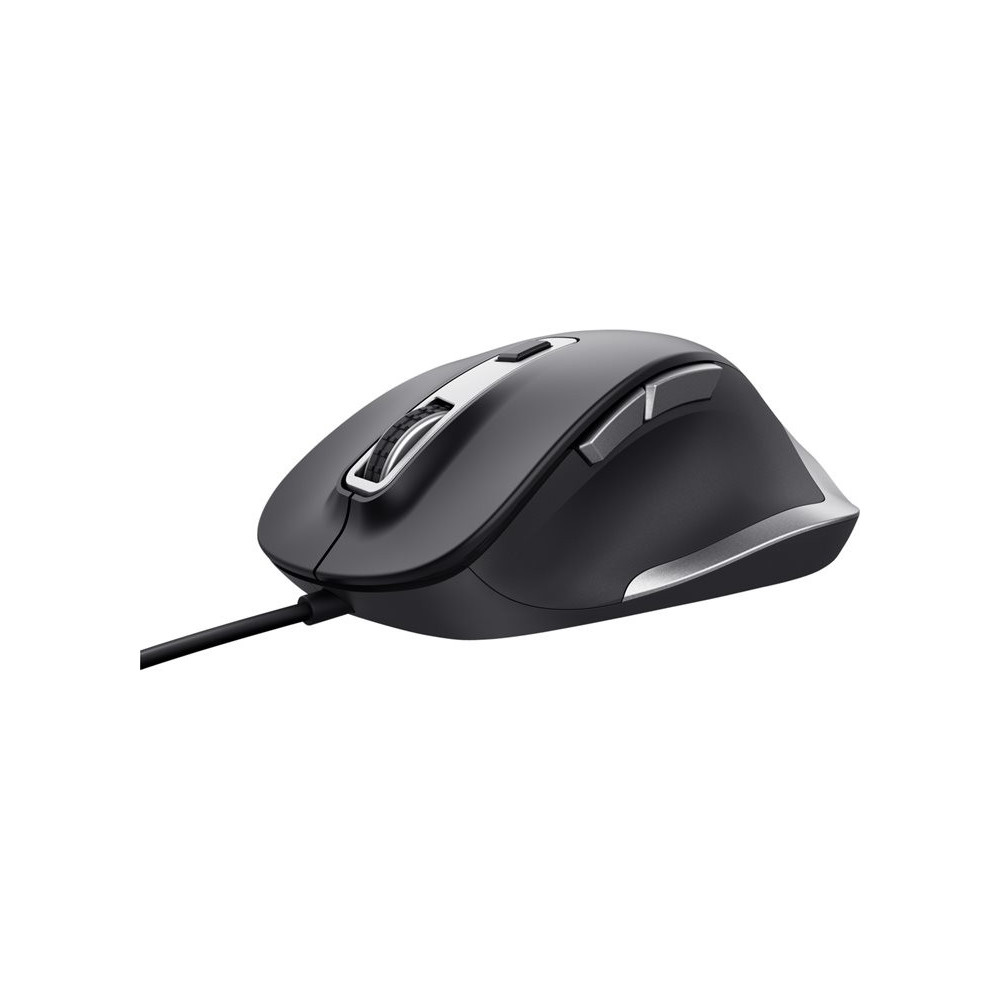 TRUST Souris filaire FYDA ECO - Noire redeal.fr