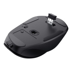 TRUST Souris sans fil FYDA rechargeable - Noire redeal.fr