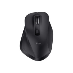 TRUST Souris sans fil FYDA rechargeable - Noire redeal.fr