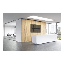 NEOMOUNTS WL30S-950BL19 Support mural fixe pour écran 55-110p - robuste - verrouillable - paysage et portrait redeal.fr