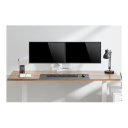 NEOMOUNTS DS75-450WH2 Support décran à fixer 17-32p - ressort à gaz - Topfix - arrêt 180 redeal.fr