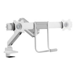 NEOMOUNTS DS75-450WH2 Support décran à fixer 17-32p - ressort à gaz - Topfix - arrêt 180 redeal.fr