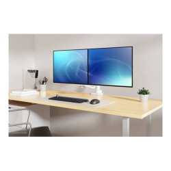 NEOMOUNTS DS75-450WH2 Support décran à fixer 17-32p - ressort à gaz - Topfix - arrêt 180 redeal.fr