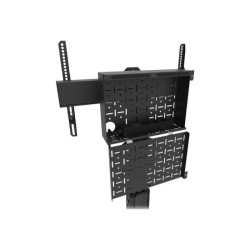 NEOMOUNTS FL50S-825BL1 Support au sol mobile pour écran 37-75p - TÜV redeal.fr