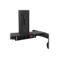 NEOMOUNTS FL50S-825BL1 Support au sol mobile pour écran 37-75p - TÜV redeal.fr