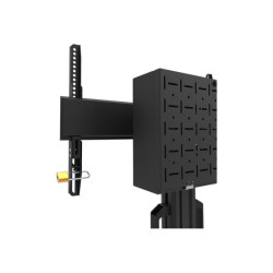 NEOMOUNTS FL50S-825BL1 Support au sol mobile pour écran 37-75p - TÜV redeal.fr