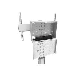 NEOMOUNTS FL50S-825WH1 Support au sol mobile pour écran 37-75p - TÜV redeal.fr