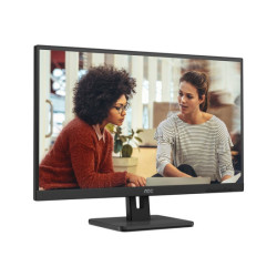 AOC 27E3UM 27" - 1920 x 1080 Full HD (1080p) @ 75 Hz - VA - 300 cd/m² - 3000:1 - 4 ms - 2xHDMI, VGA, DisplayPort - HP- noir