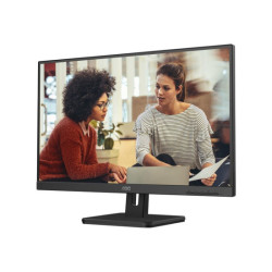 AOC 27E3UM 27" - 1920 x 1080 Full HD (1080p) @ 75 Hz - VA - 300 cd/m² - 3000:1 - 4 ms - 2xHDMI, VGA, DisplayPort - HP- noir