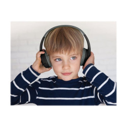BELKIN SOUNDFORM Mini Wired On-Ear Headphones for Kids Black redeal.fr