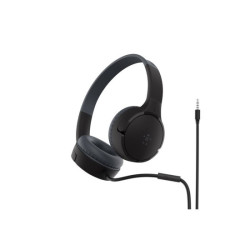 BELKIN SOUNDFORM Mini Wired On-Ear Headphones for Kids Black redeal.fr