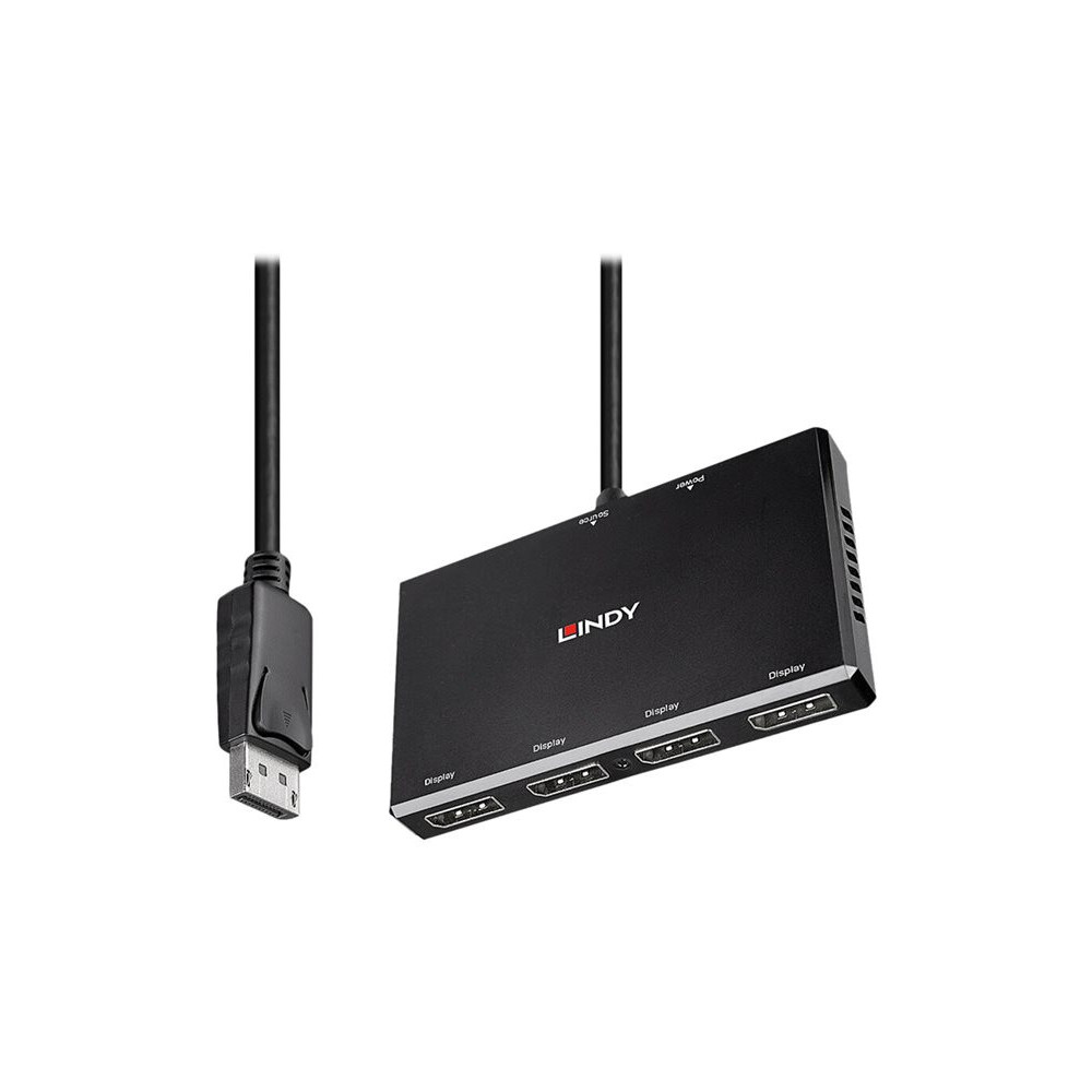 LINDY 4 Port DisplayPort 1.2 MST Hub redeal.fr