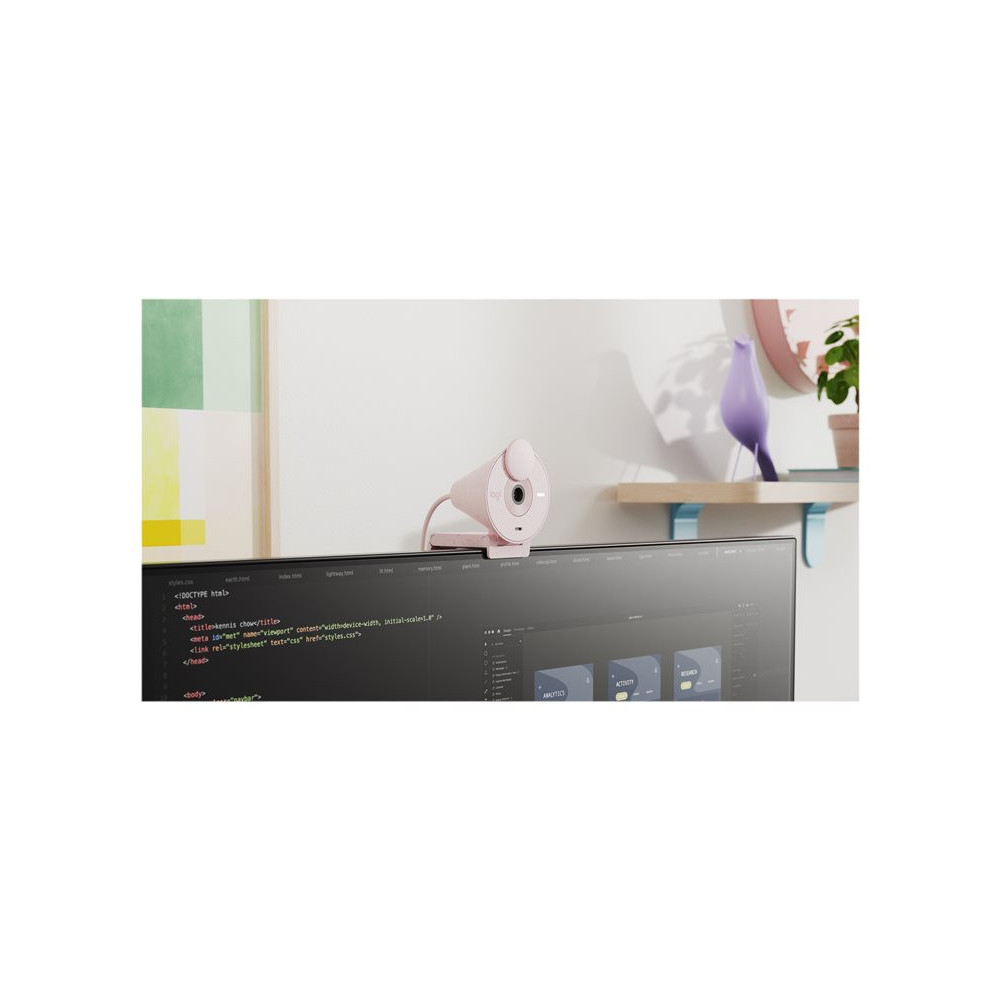 LOGITECH BRIO 300 Webcam colour 2 MP 1920 x 1080 720p 1080p audio USB-C redeal.fr