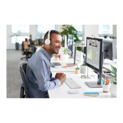 LOGITECH H390 Headset on-ear wired USB-A off-white redeal.fr