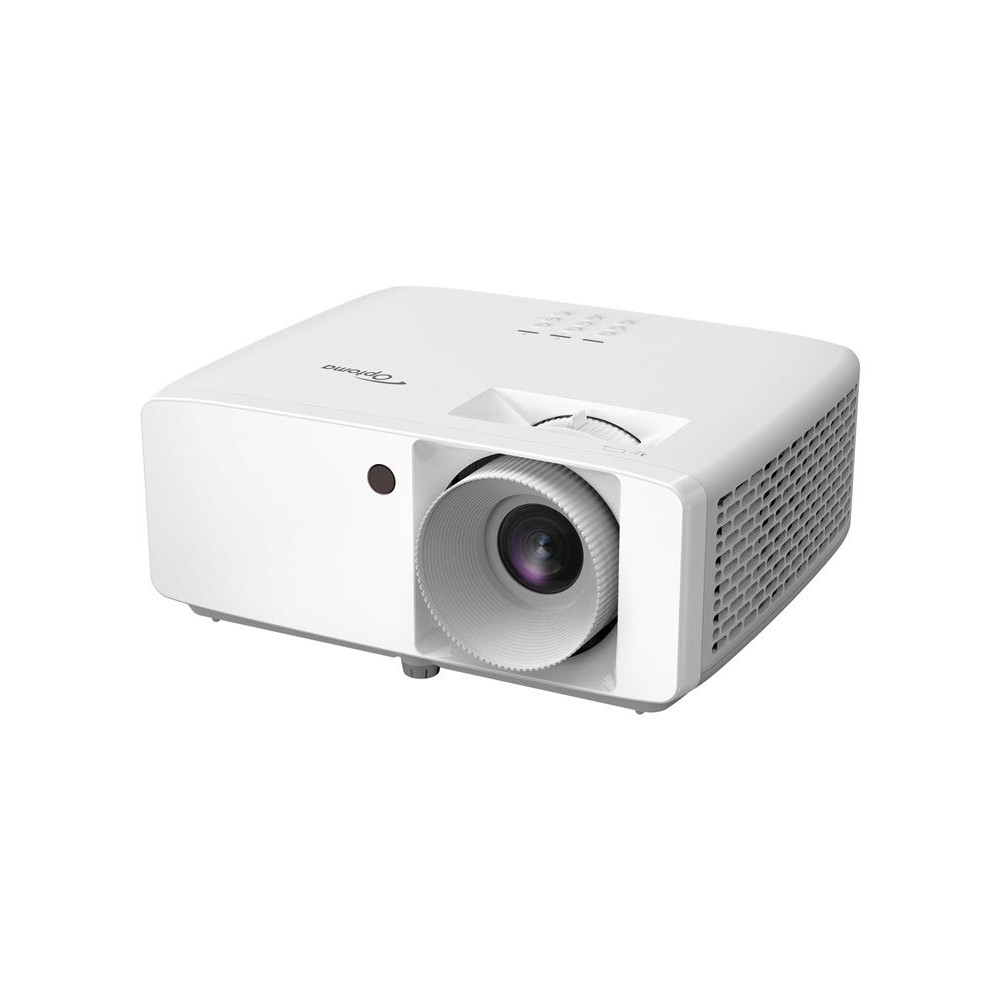OPTOMA ZW350e WXGA 1280x800 4000lm Laser Projector 300000:1 TR 1.54:1 1.72:1 2H USB-A Power HP 1x 15W 3Kg Blanc