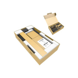 NEOMOUNTS FL55-875BL1 Support au sol mobile pour écran 55-100p - motorisé - TÜV redeal.fr