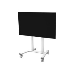 NEOMOUNTS FL55-875WH1 Support au sol mobile pour écran 55-100p - motorisé - TÜV redeal.fr