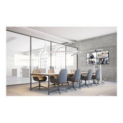 NEOMOUNTS FL55-875WH1 Support au sol mobile pour écran 55-100p - motorisé - TÜV redeal.fr