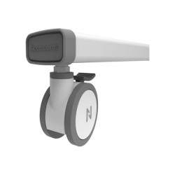 NEOMOUNTS FL55-875WH1 Support au sol mobile pour écran 55-100p - motorisé - TÜV redeal.fr