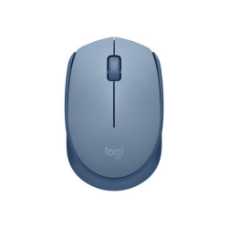 LOGITECH M171 Mouse right and left-handed optical 3 buttons wireless 2.4 GHz USB wireless receiver blue/grey redeal.fr