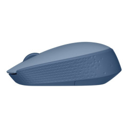 LOGITECH M171 Mouse right and left-handed optical 3 buttons wireless 2.4 GHz USB wireless receiver blue/grey redeal.fr
