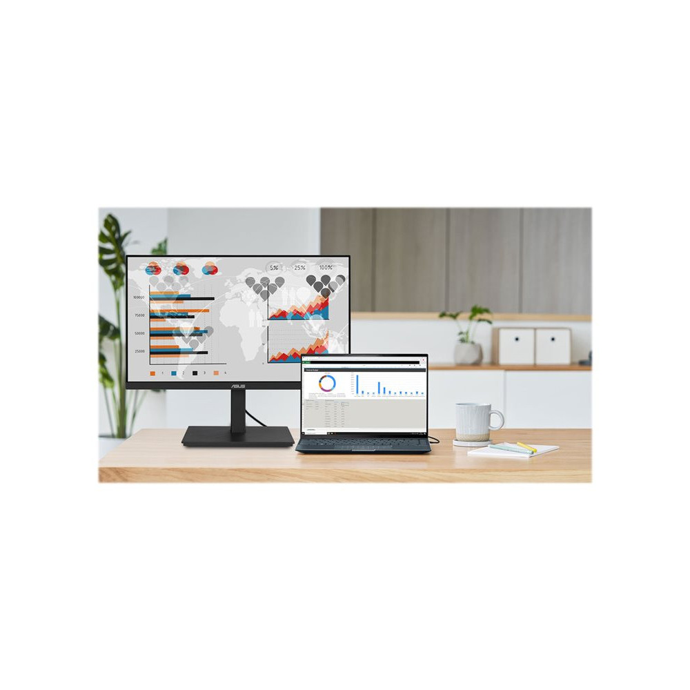 ASUS VA27ECPSN 27p Desktop IPS FHD 5ms 75Hz 300cd/m2 3-year warranty Exchange on site D+1 redeal.fr