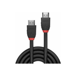 LINDY 1m 8k60hz HDMI Cable Black Line redeal.fr