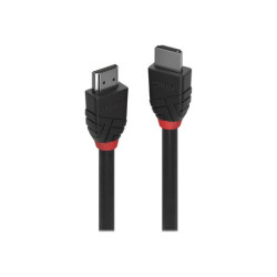 LINDY 1m 8k60hz HDMI Cable Black Line redeal.fr