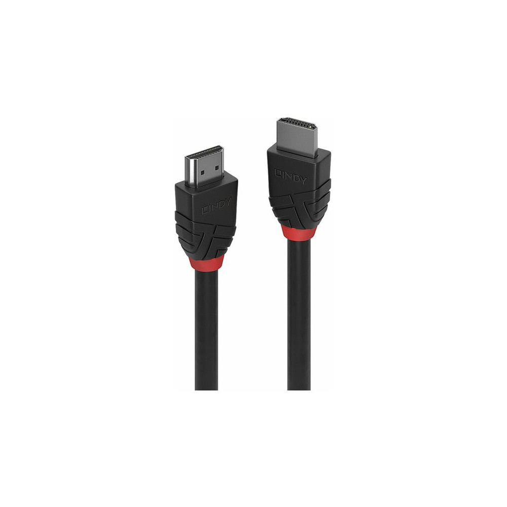 LINDY 2m 8k60hz HDMI Cable Black Line redeal.fr