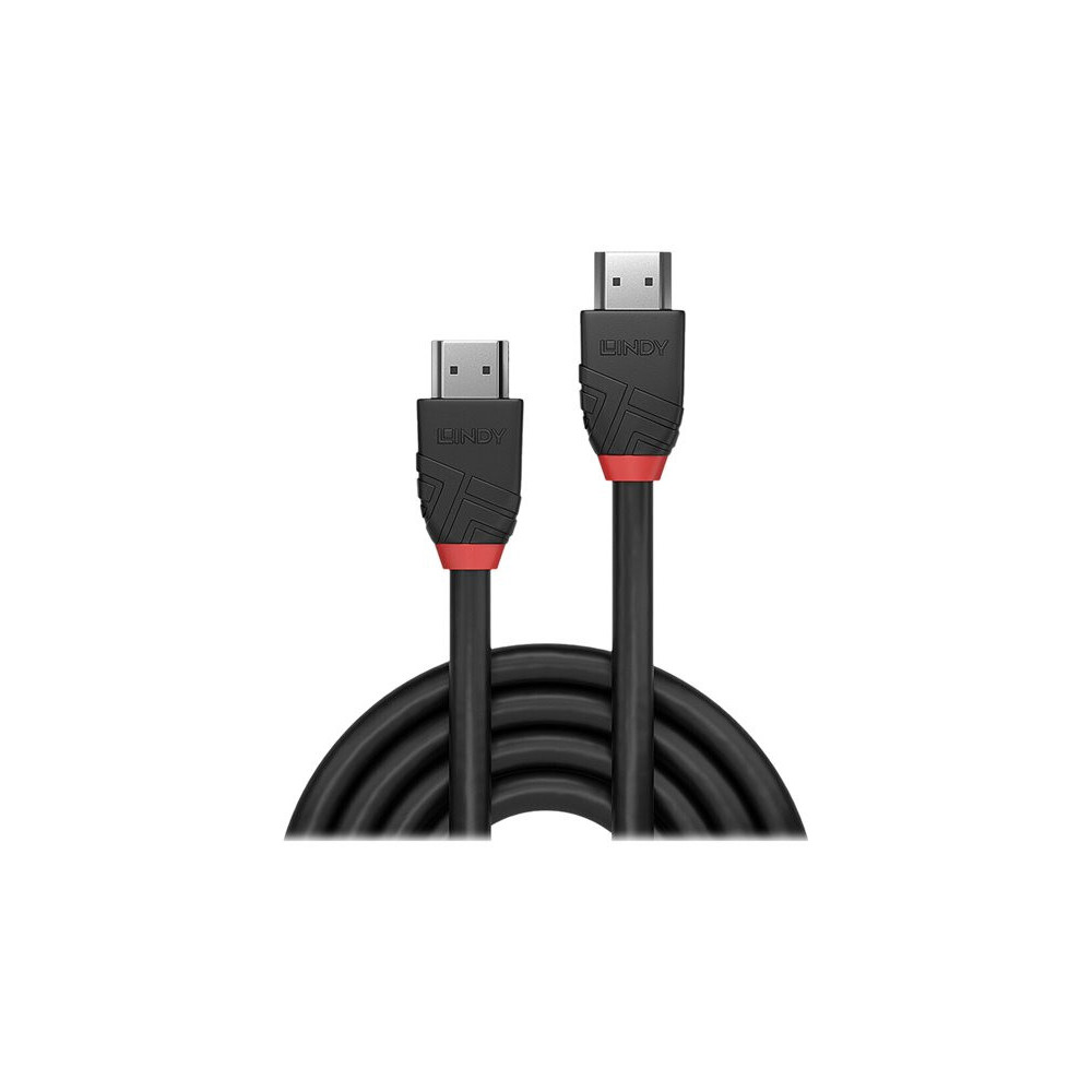 LINDY 3m 8k60hz HDMI Cable Black Line redeal.fr