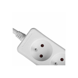 LINDY 6 way Mains Gang Socket FR France