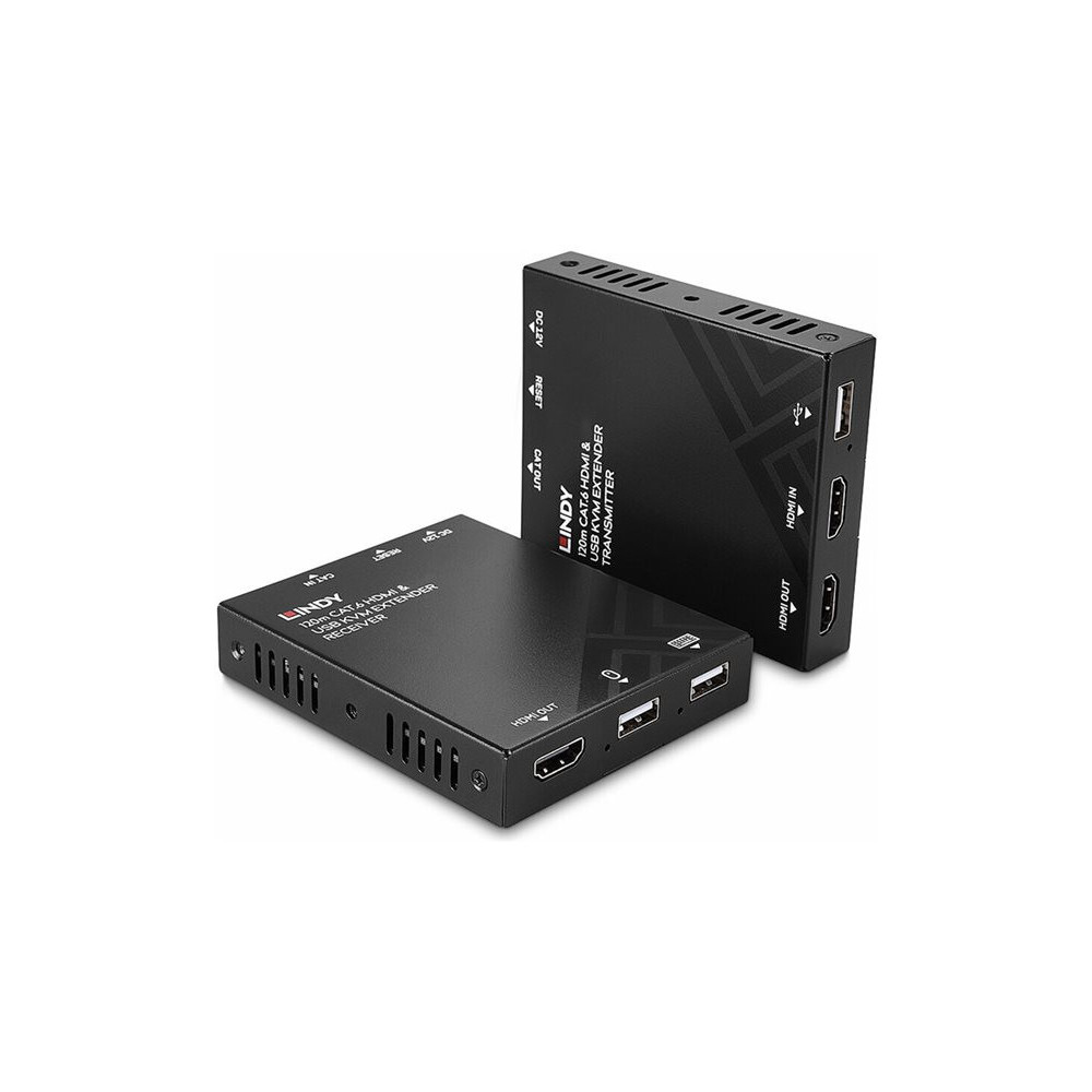 LINDY 120m Cat.6 HDMI & USB KVM Extender redeal.fr
