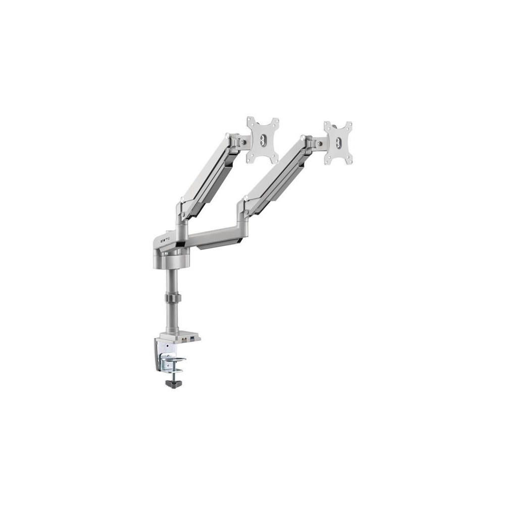 EATON TRIPPLITE Dual-Display Flex-Arm Mount for 13p to 34p Monitors - Clamp or Grommet USB Audio Ports redeal.fr