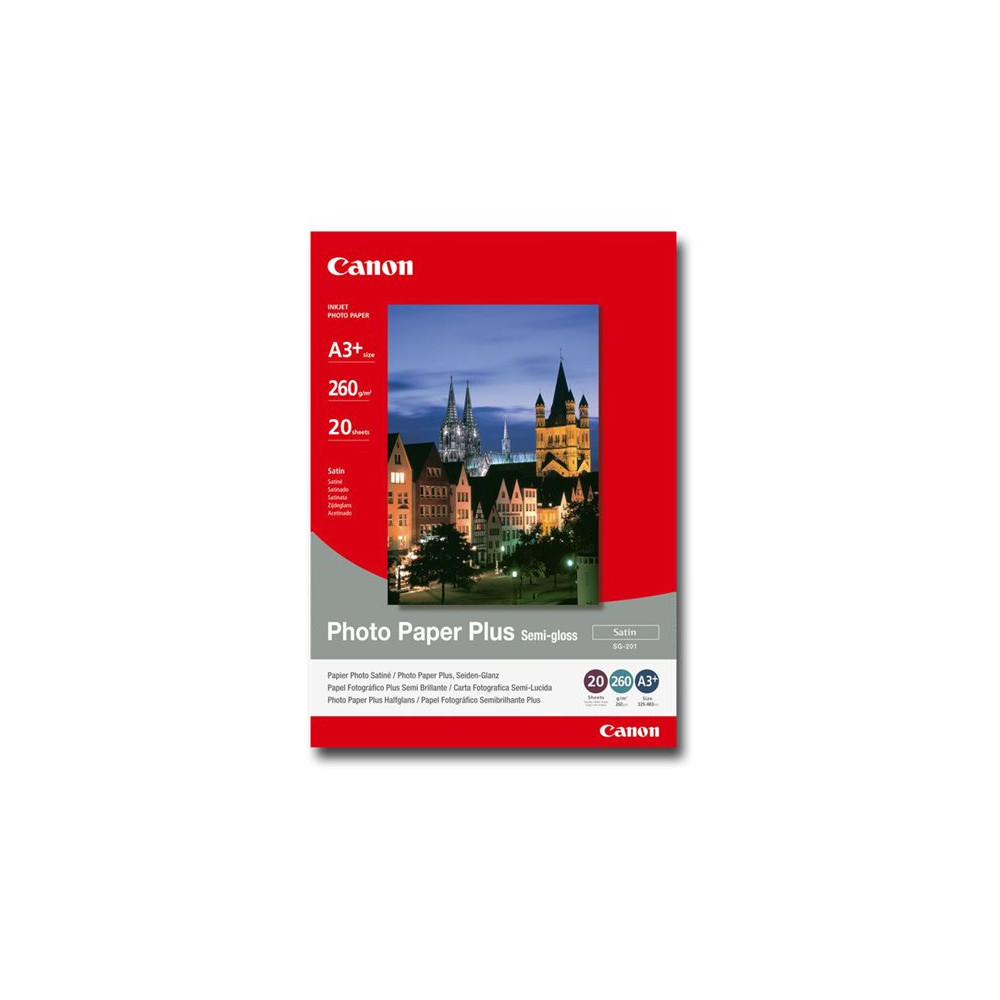 CANON SG-201 semi brillant photo  papier inkjet 260g/m2 A3+ 20 feuilles pack de 1 redeal.fr